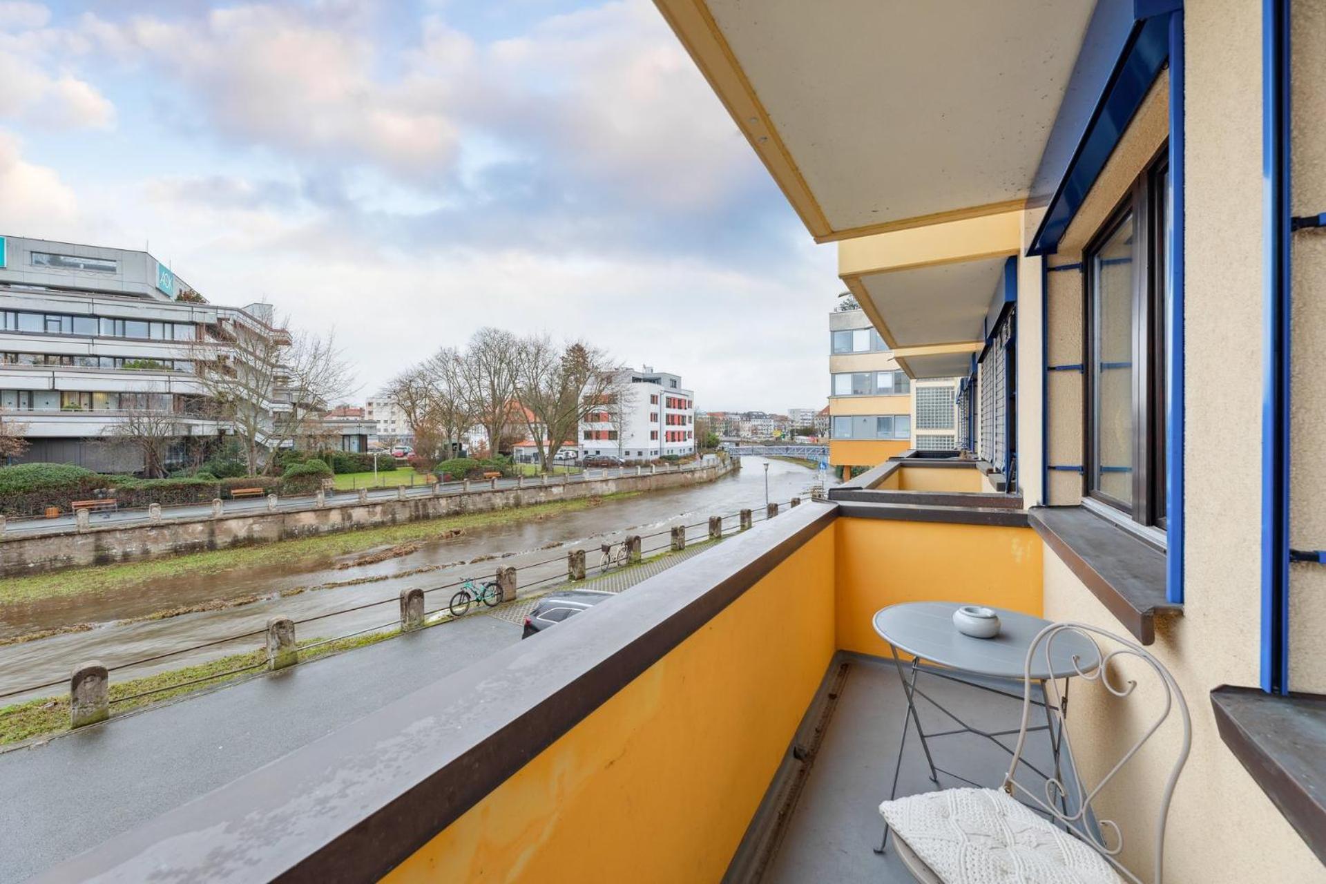 Gemütliches Apartment im Zentrum Bayreuths mit Balkon Exterior foto